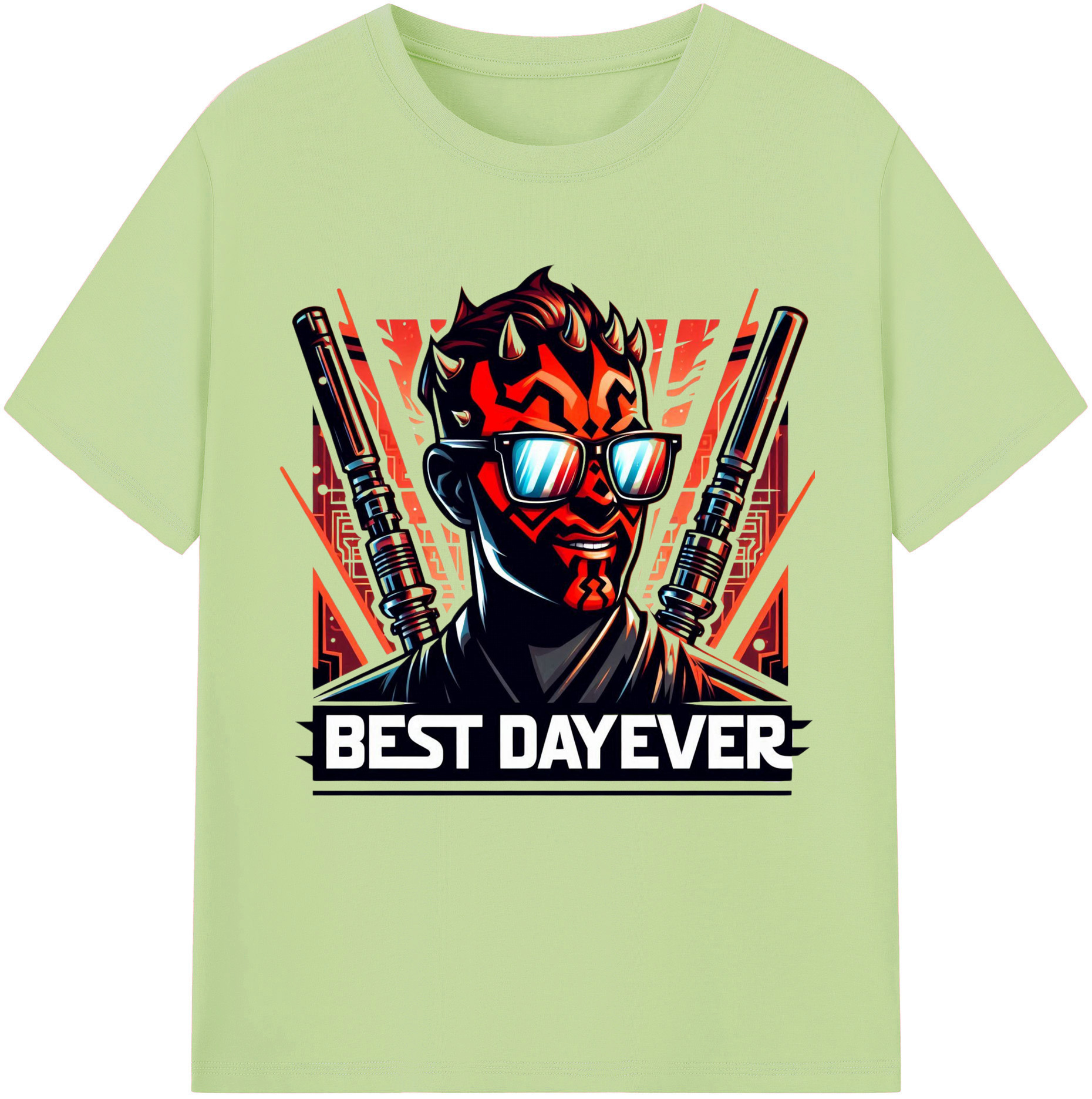 （画像用） スター・ウォーズ Star Wars 綿100％半袖Tシャツ（フロントプリント）